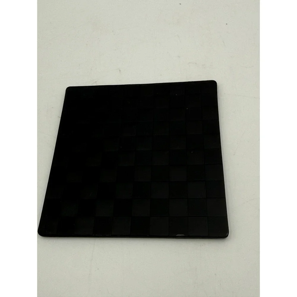 Vans Family Checkerboard Faux Leather Coaster Set & Reusable Stash Bag Bundle